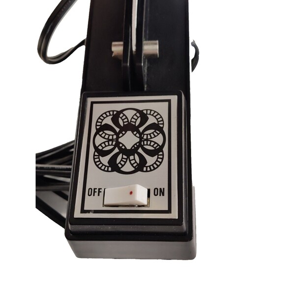 Vintage Black Electric Portable Lamp Adjustable E58113-Tested Works!-Light - Picture 10 of 10